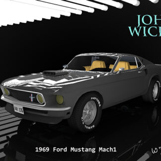 Ford Mustang Mach11969 John Wick