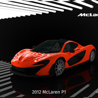 McLaren P1 in red